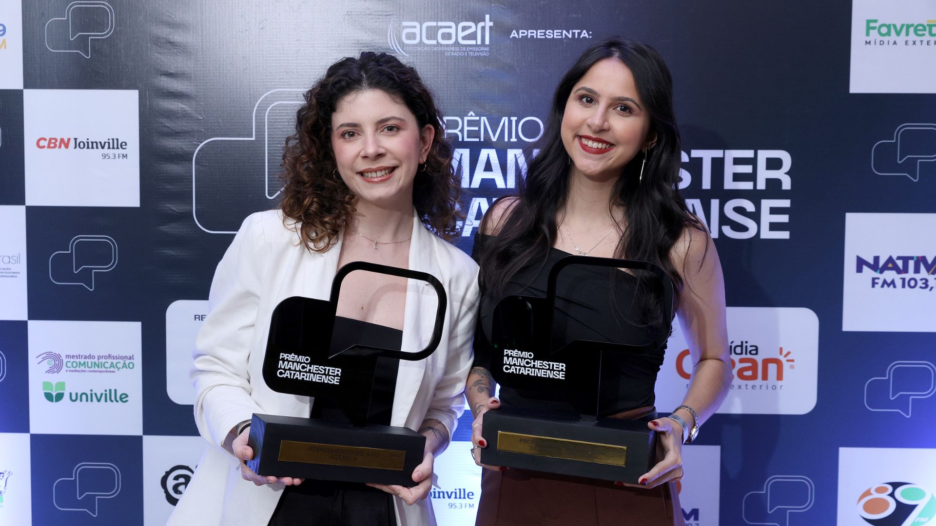Atena Mídia estreia no Prêmio Manchester Catarinense com dois troféus